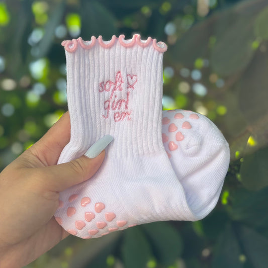 Soft Girl Era Grip Sock